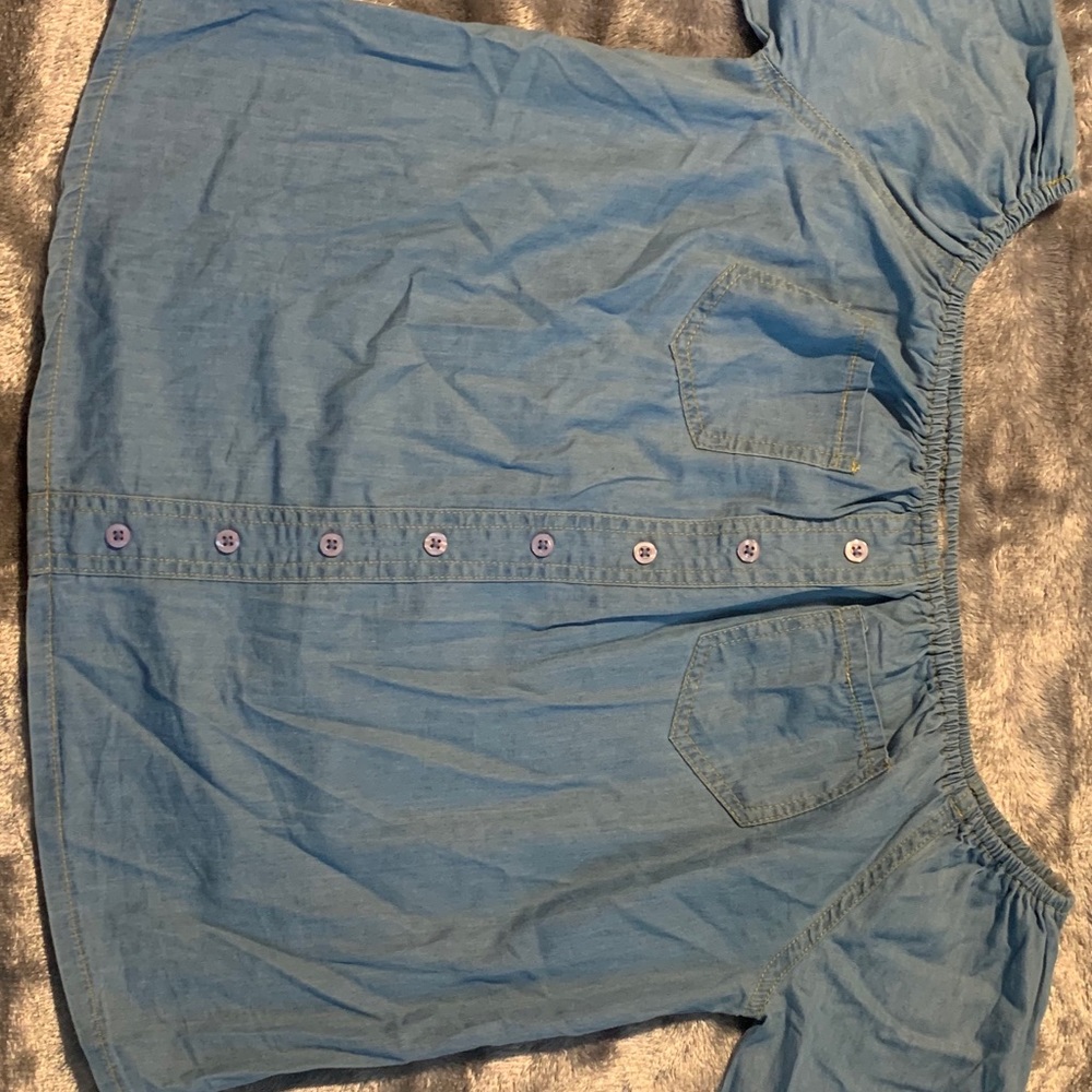 Denim Blouse